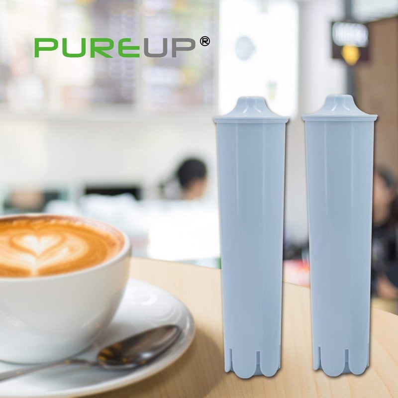 PUREUP Replacement for JuraÂ® Water Filter, Compatible with Claris Blue CapressoÂ® Clearyl Coffee Water Filter, 4 pack - Image 4